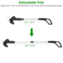 Load image into Gallery viewer, Electric Cordless Grass Trimmer