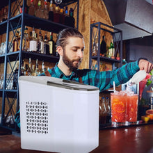 Load image into Gallery viewer, Electric Countertop Ice Make with Ice Scoop Basket Self Cleaning