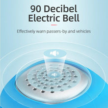 Load image into Gallery viewer, Electric Cycling Bell 90 dB Horn Rainproof Bicycle Handlebar Silica Gel Shell Ring Bike Bell Bicycle Accessories Electric Cycling Bells Water-Resistant Cycling Bells Horn Loud Bicycle Horns Bicycle Accessories