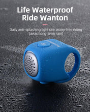 Load image into Gallery viewer, Electric Cycling Bell 90 dB Horn Rainproof Bicycle Handlebar Silica Gel Shell Ring Bike Bell Bicycle Accessories Electric Cycling Bells Water-Resistant Cycling Bells Horn Loud Bicycle Horns Bicycle Accessories