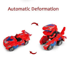 Load image into Gallery viewer, Electric Dinosaur Non Remote Control Morphing Vehicle Toy