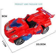 Load image into Gallery viewer, Electric Dinosaur Non Remote Control Morphing Vehicle Toy