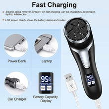 Load image into Gallery viewer, Electric Foot Callus Remover with Vacuum Cleaner