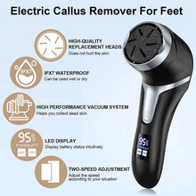 Load image into Gallery viewer, Electric Foot Callus Remover with Vacuum Cleaner