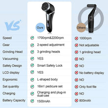 Load image into Gallery viewer, Electric Foot Callus Remover with Vacuum Cleaner