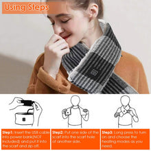 Load image into Gallery viewer, Electric Heated Scarf
