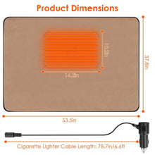Load image into Gallery viewer, Electric Heated Throw Full Body Shawl