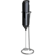 Load image into Gallery viewer, Electric Milk Frother Handheld with Stainless Steel Stand