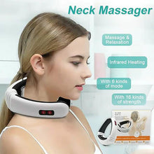 Load image into Gallery viewer, Electric Neck Massager and Pulse Back 6 Modes Power Control