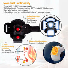 Load image into Gallery viewer, Electric Rechargeable Knee Massager Infrared Heat Pain Relief Therapy