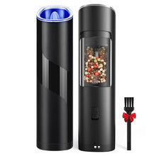 Load image into Gallery viewer, Electric Salt and Pepper Grinder LED Indicator Adjustable Coarseness