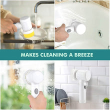 Load image into Gallery viewer, Electric Spin Scrubber Electric Cleaning Brush with 3 Brush Heads