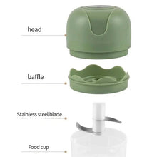 Load image into Gallery viewer, Electric Vegetable Mincer with USB Charging