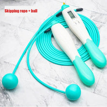 Load image into Gallery viewer, Electronic Cordless Skipping Rope Gym Fitness Skipping Smart Jump Rope With LCD Screen Counting Speed Women Jumprope For Fitness Workout Crossfit Adult Kids Adjustable Skipping Rope For Exercise