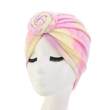 Load image into Gallery viewer, Elegance Mommy And Kids Turban Hat Cap With Big Bow Soft Cute Knot Nursery Beanie Knotted Headban