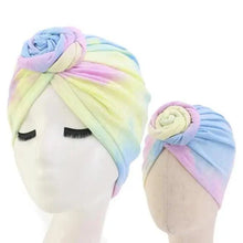 Load image into Gallery viewer, Elegance Mommy And Kids Turban Hat Cap With Big Bow Soft Cute Knot Nursery Beanie Knotted Headban