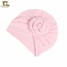Load image into Gallery viewer, Elegance Mommy And Kids Turban Hat Cap With Big Bow Soft Cute Knot Nursery Beanie Knotted Headban