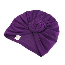 Load image into Gallery viewer, Elegance Mommy And Kids Turban Hat Cap With Big Bow Soft Cute Knot Nursery Beanie Knotted Headban