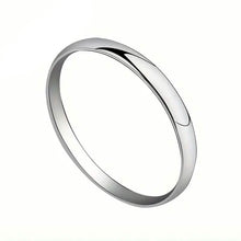 Load image into Gallery viewer, Elegant and Charming S925 Silver Wedding Band Ring