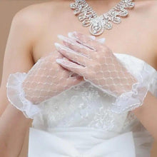 Load image into Gallery viewer, Elegant Black 1 Pair Women Summer Flexible Gloves Stretchy One Size Gloves Excellent For Any Occasion