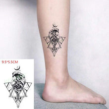 Load image into Gallery viewer, Elegant Black Music Notes Waterproof Sticker Tattoos Temporary Chest Shoulder Tattoos For Men Women