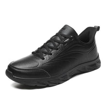 Load image into Gallery viewer, Elegant Black Winter Men Waterproof Snow Shoes Comfortable Sneakers Mens Work Casual Shoes Non-Slip Light Rubber Sole Walk Fashion Sneakers Breathable Comfort Walking Shoes For Mens