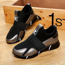 Load image into Gallery viewer, Elegant Black Women Sneakers Vulcanized Shoes Ladies Casual Shoes Breathable Walking Mesh Flats Sport Running Women's Lightweight Simple Espadrilles Everyday Walking Fashion Shoes