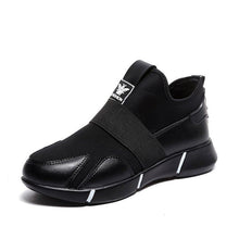 Load image into Gallery viewer, Elegant Black Women Sneakers Vulcanized Shoes Ladies Casual Shoes Breathable Walking Mesh Flats Sport Running Women's Lightweight Simple Espadrilles Everyday Walking Fashion Shoes