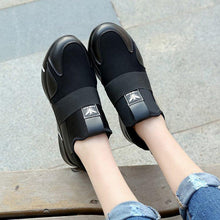 Load image into Gallery viewer, Elegant Black Women Sneakers Vulcanized Shoes Ladies Casual Shoes Breathable Walking Mesh Flats Sport Running Women's Lightweight Simple Espadrilles Everyday Walking Fashion Shoes