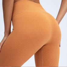 Load image into Gallery viewer, Elegant Blue Yoga Pants High Waisted Gym Leggings Yoga Leggings Seamless Gym Push Up Workout Stretch Fitness Sweatpants Ultra Soft Leggings Tight Sport Women Fitness Seamless Female Legging Tummy Control Running Pants For Training