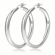 Load image into Gallery viewer, Elegant Daily Wear Round Circle Hoop Earrings