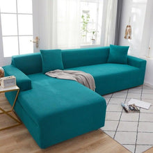Load image into Gallery viewer, Elegant Elastic Sofa Covers Set for Living Room Chaise Lounge L Shape Corner Stretch Couch Armchair Slipcover Furniture Protector Shaped Sofa Cover Sectional Couch Cover for Living Room Fabric Chaise Lounge Slipcover
