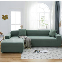 Load image into Gallery viewer, Elegant Elastic Sofa Covers Set for Living Room Chaise Lounge L Shape Corner Stretch Couch Armchair Slipcover Furniture Protector Shaped Sofa Cover Sectional Couch Cover for Living Room Fabric Chaise Lounge Slipcover