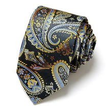 Load image into Gallery viewer, Elegant Fashion Flower Classic Design Neckties For Men Business Formal Suit Office Men Necktie Modern Patterned Formal Ties College Tuxedo Floral Tie