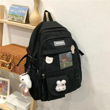 Load image into Gallery viewer, Elegant Female Backpack For Teenager Girls And Women Cute Fashionable Book Schoolbag And Laptop Bag