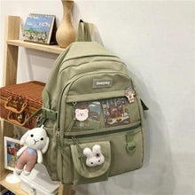 Load image into Gallery viewer, Elegant Female Backpack For Teenager Girls And Women Cute Fashionable Book Schoolbag And Laptop Bag