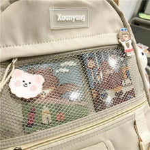 Load image into Gallery viewer, Elegant Female Backpack For Teenager Girls And Women Cute Fashionable Book Schoolbag And Laptop Bag