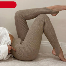 Load image into Gallery viewer, Elegant High Waist Cotton Fitness Basic Pants Casual Spring New Female Skinny Leggings Women Seamless Fitness Leggings Women Seamless Push Up Leggings Workout Pants Breathable Pants