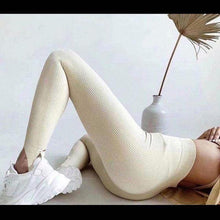 Load image into Gallery viewer, Elegant High Waist Cotton Fitness Basic Pants Casual Spring New Female Skinny Leggings Women Seamless Fitness Leggings Women Seamless Push Up Leggings Workout Pants Breathable Pants