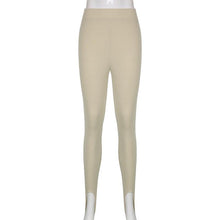 Load image into Gallery viewer, Elegant High Waist Cotton Fitness Basic Pants Casual Spring New Female Skinny Leggings Women Seamless Fitness Leggings Women Seamless Push Up Leggings Workout Pants Breathable Pants