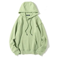 Load image into Gallery viewer, Elegant Hoodie Women High Quality Cotton Hoodies Sweatshirts Thick Fleece Winter Autumn Oversized Warm Hooded Sweatshirt Woman Men's Fleece Hoodies Hip Hop Solid Color Style Autumn Hooded Sweatshirts