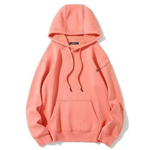 Load image into Gallery viewer, Elegant Hoodie Women High Quality Cotton Hoodies Sweatshirts Thick Fleece Winter Autumn Oversized Warm Hooded Sweatshirt Woman Men's Fleece Hoodies Hip Hop Solid Color Style Autumn Hooded Sweatshirts