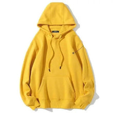 Load image into Gallery viewer, Elegant Hoodie Women High Quality Cotton Hoodies Sweatshirts Thick Fleece Winter Autumn Oversized Warm Hooded Sweatshirt Woman Men's Fleece Hoodies Hip Hop Solid Color Style Autumn Hooded Sweatshirts