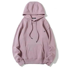 Load image into Gallery viewer, Elegant Hoodie Women High Quality Cotton Hoodies Sweatshirts Thick Fleece Winter Autumn Oversized Warm Hooded Sweatshirt Woman Men's Fleece Hoodies Hip Hop Solid Color Style Autumn Hooded Sweatshirts