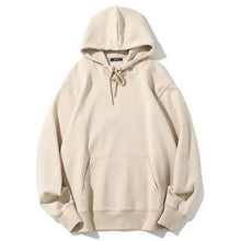 Load image into Gallery viewer, Elegant Hoodie Women High Quality Cotton Hoodies Sweatshirts Thick Fleece Winter Autumn Oversized Warm Hooded Sweatshirt Woman Men's Fleece Hoodies Hip Hop Solid Color Style Autumn Hooded Sweatshirts