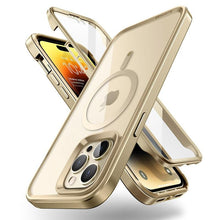 Load image into Gallery viewer, Elegant iPhone 14 Pro Max Case 6.7" Strong Edges Slim Frame Clear Protective Case with Built-in Screen Protector Compatible Shockproof Thin Clear Case Luxury Case For Smartphone