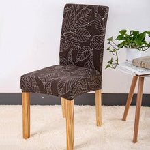 Load image into Gallery viewer, Elegant Kitchen Chair Covers Stretch Seat Covers For Chairs Slipcover Chair house chaise Furniture Covers Gray Chair cover Washable Anti dust Seat Slipcover Protector for Hotel Office Ceremony Banquet Wedding Party
