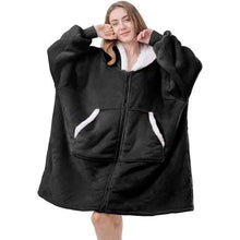 Load image into Gallery viewer, Elegant Large Sweatshirts Woman Oversized Hoodie Winter Blanket With Sleeves Fleece Warm Giant Blanket Hoodies Women Sweatshirts Long Blanket with Sleeves for Winter Hooded Sweatshirt for Women and Men Pullover