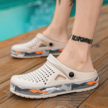 Load image into Gallery viewer, Elegant Mens Sandals Black Garden Casual Aqua Clogs Summer Slides Beach Swimming Shoes Slippers Garden Clogs Sandals Arch Support Cushioned Yard Beach Clogs
