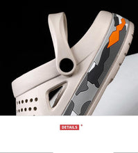 Load image into Gallery viewer, Elegant Mens Sandals Black Garden Casual Aqua Clogs Summer Slides Beach Swimming Shoes Slippers Garden Clogs Sandals Arch Support Cushioned Yard Beach Clogs
